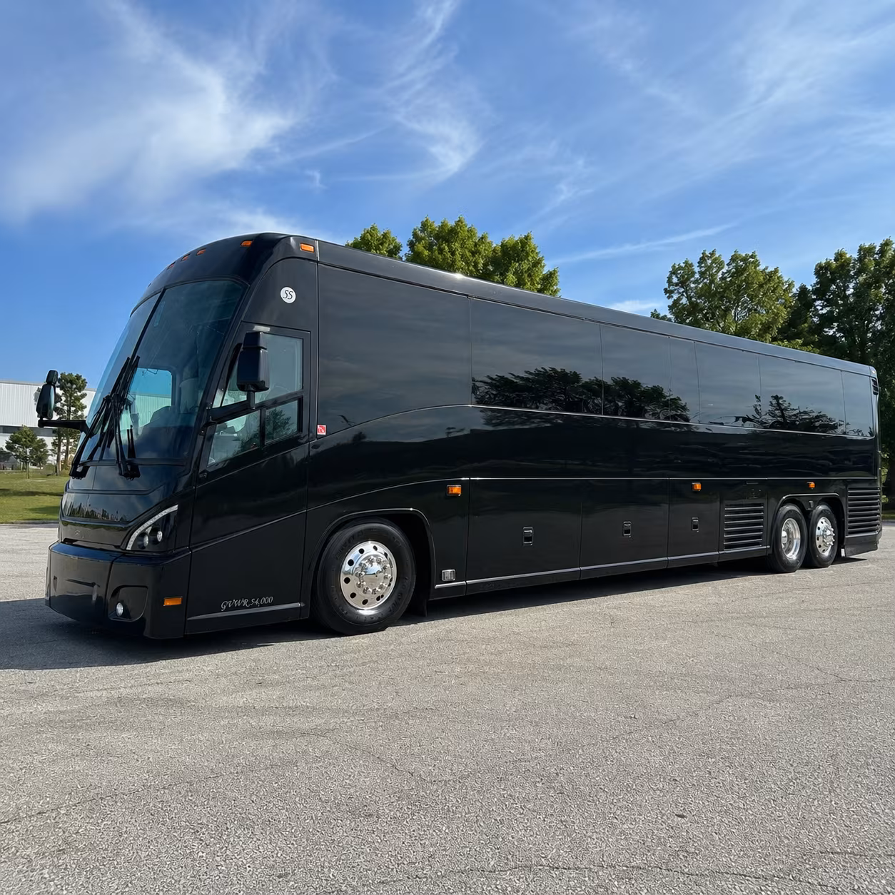 brownsville 47 passenger charter bus