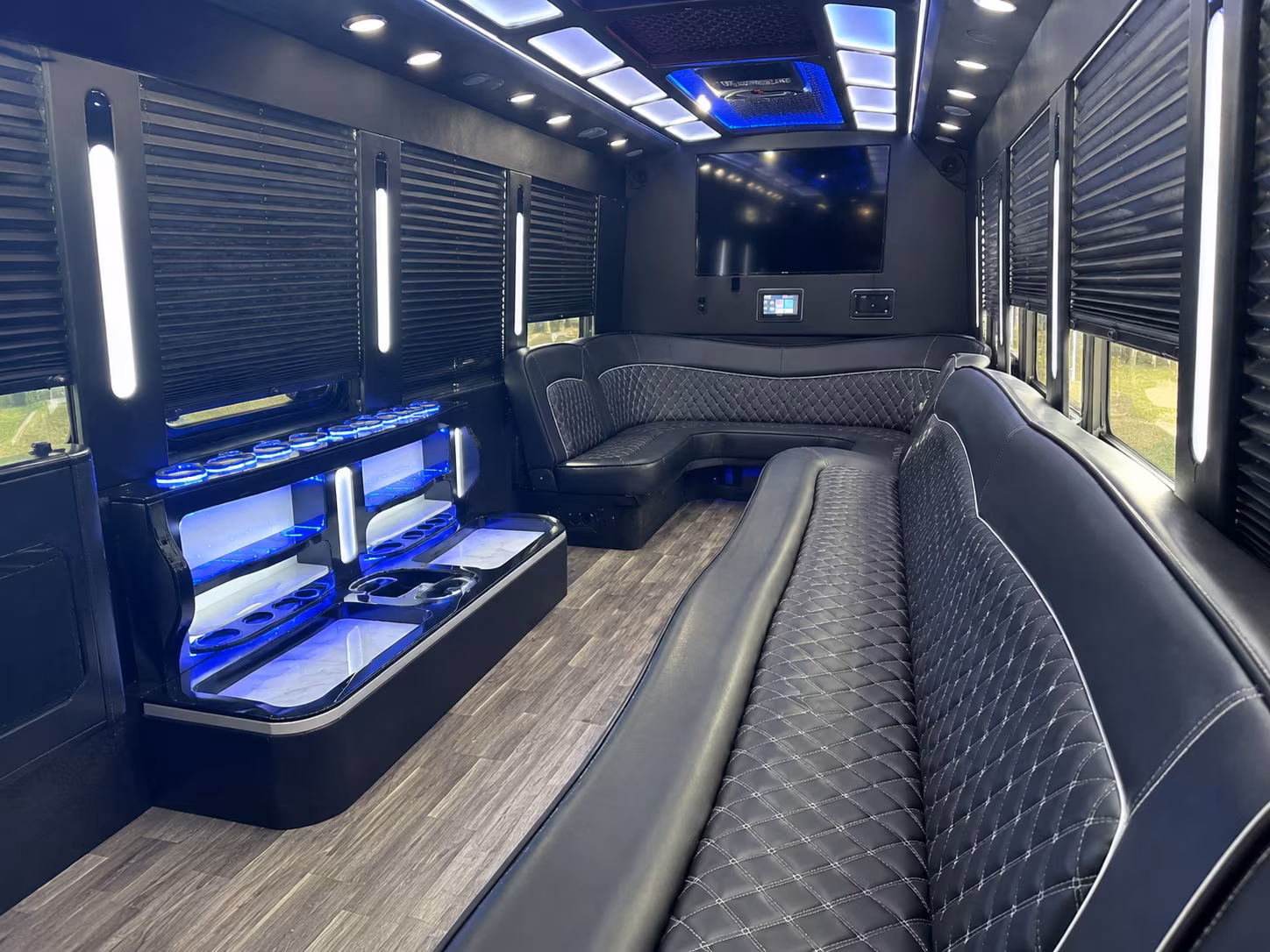 brownsville corporate party bus rental