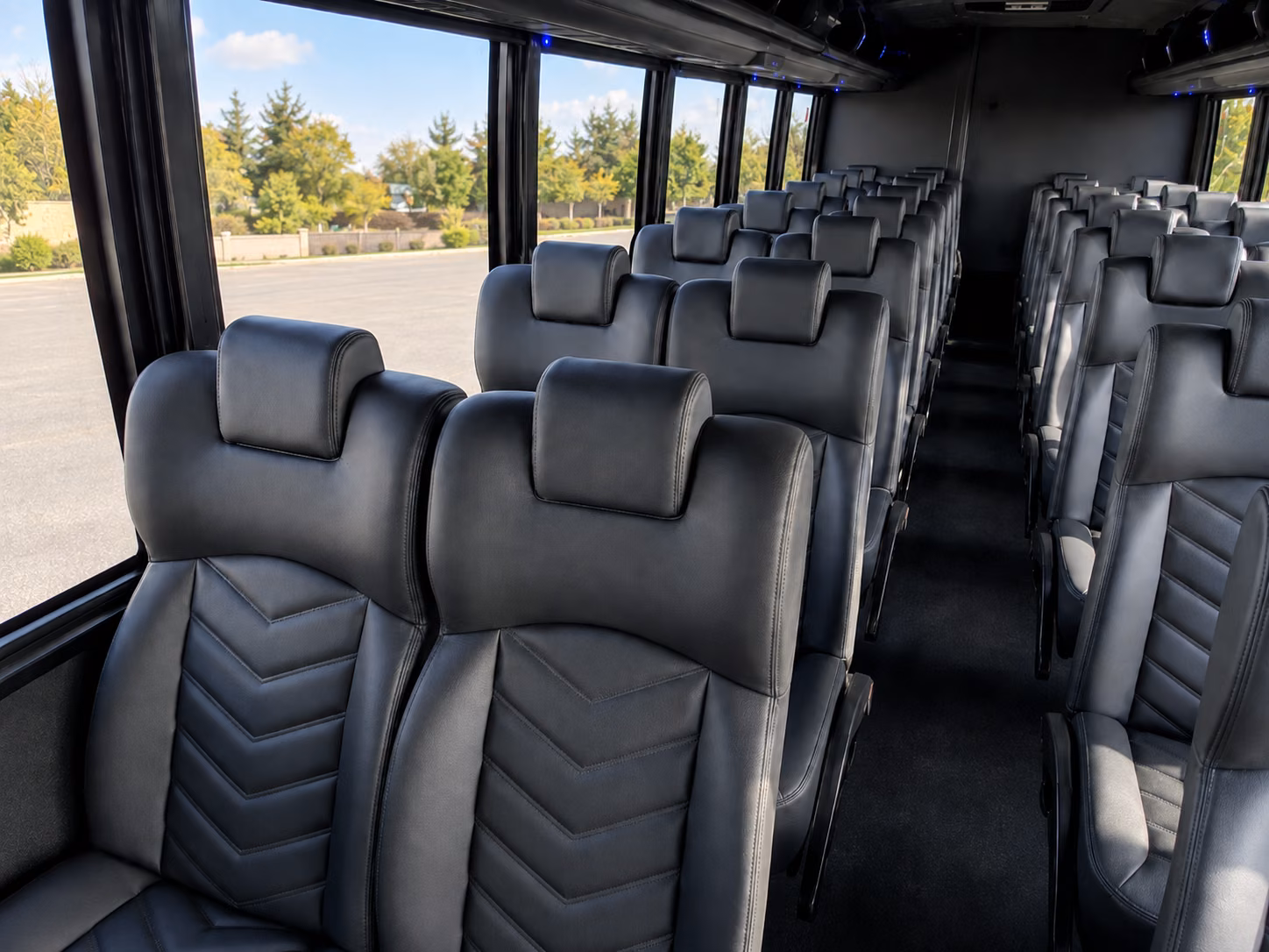 brownsville field trip transportation onboard seating