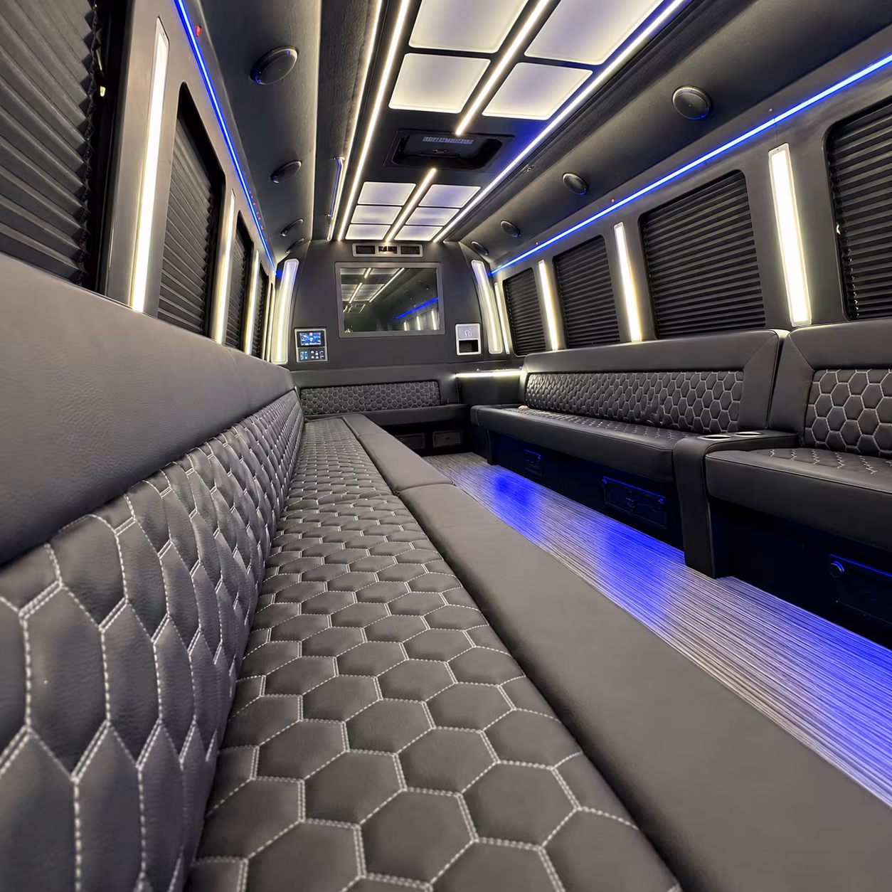 brownsville party bus inside