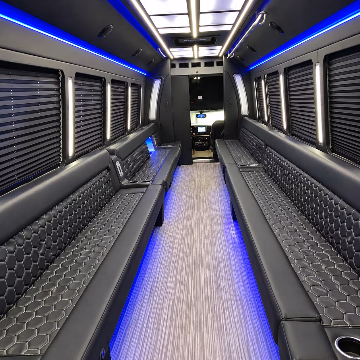 brownsville party bus interior
