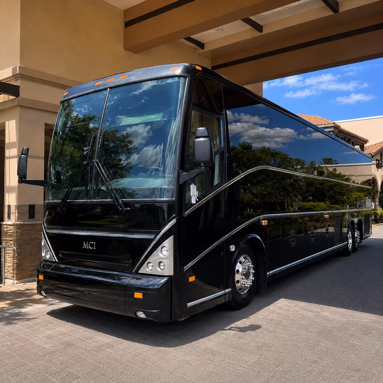 brownsville private event charter bus rental