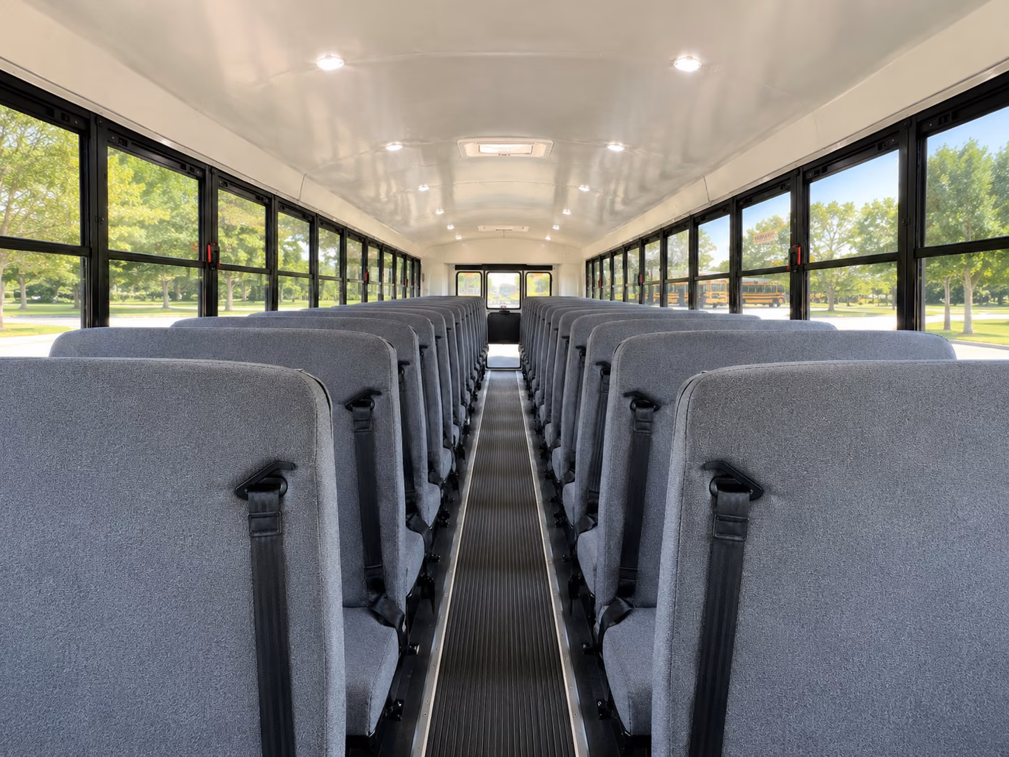 brownsville school bus interior