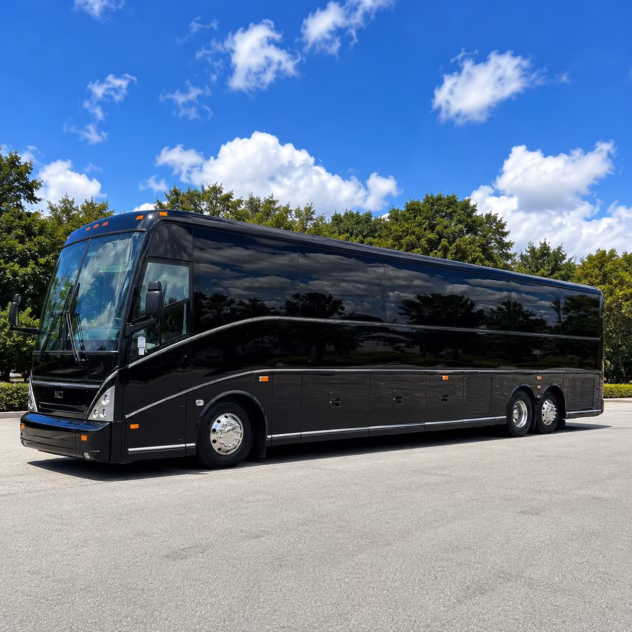 brownsville south padre island charter bus rental