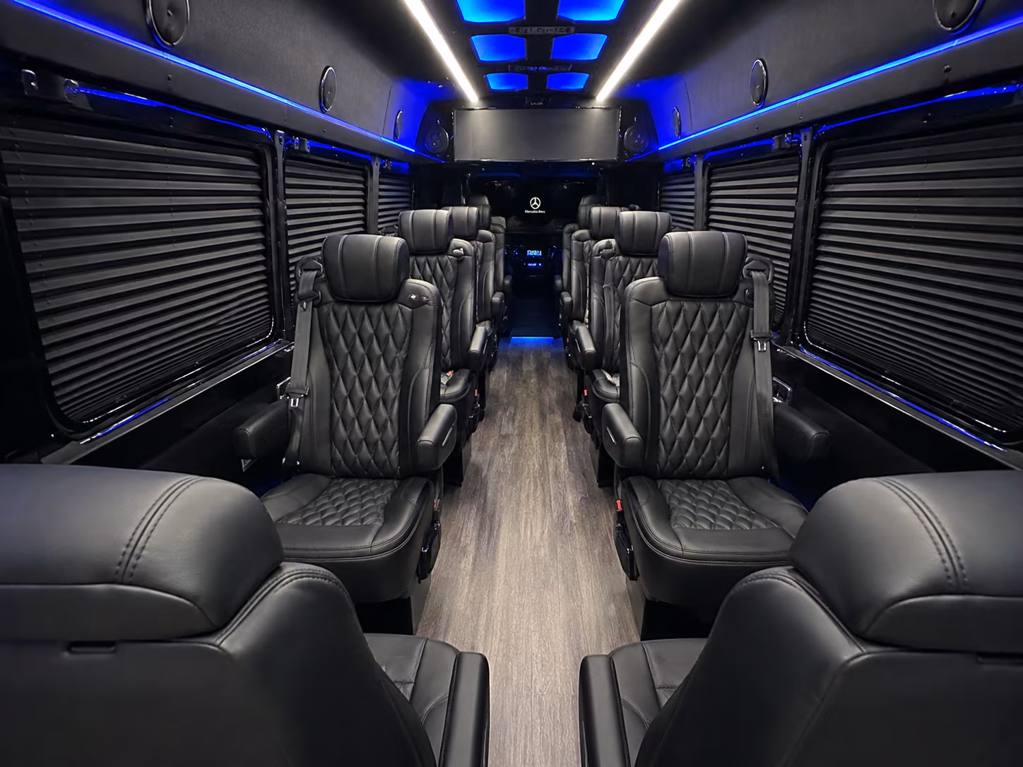 brownsville sprinter van with driver interior