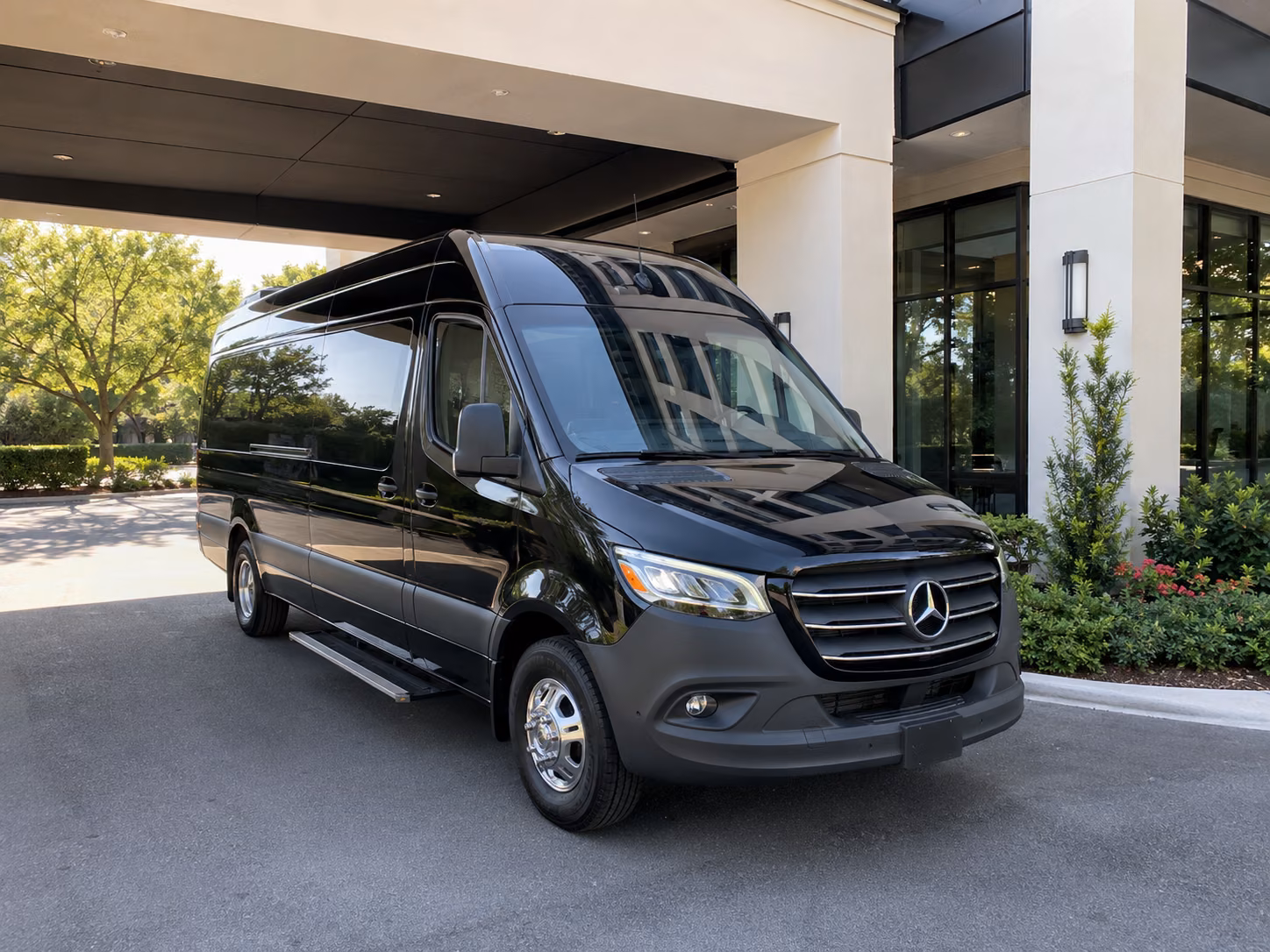 shuttle buses between brownsville hotels and the events center