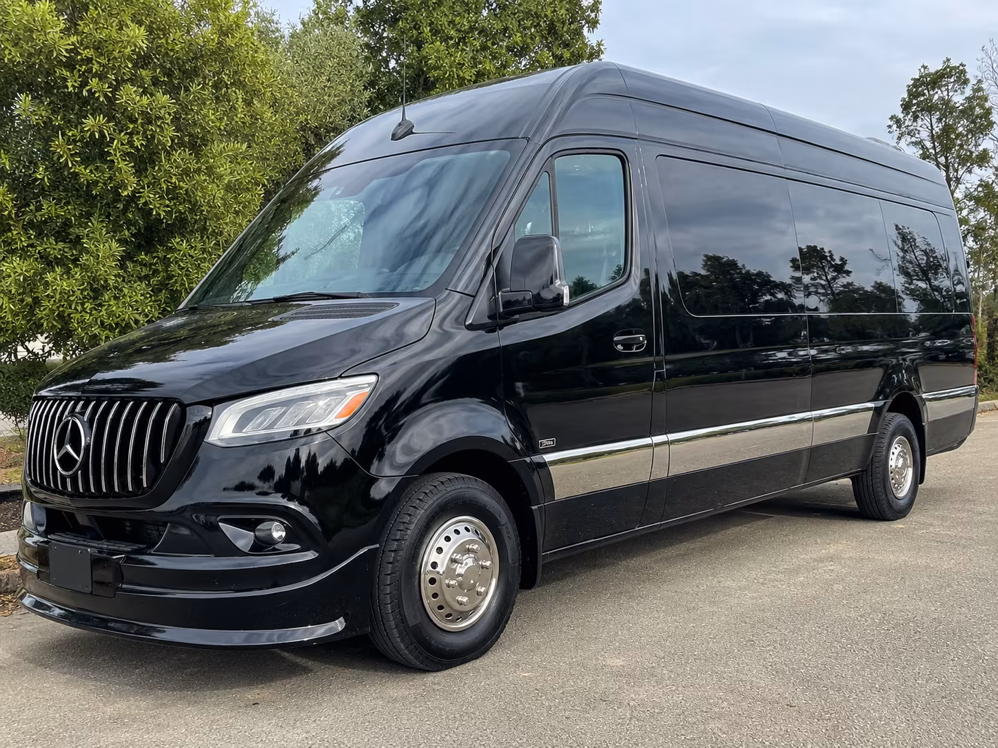 sprinter vans and minibuses for small convention groups and vip transfers in brownsville